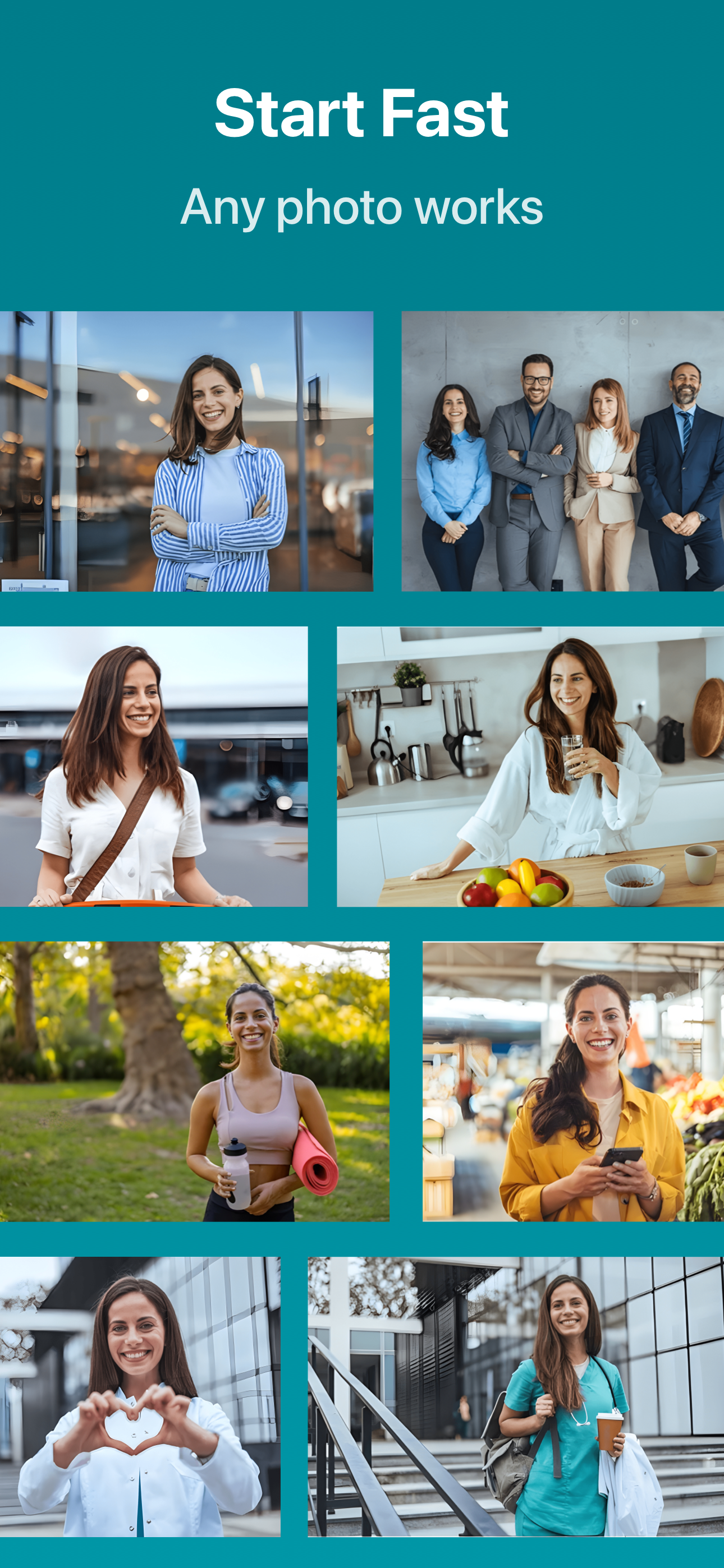 Start Fast - Any photo works